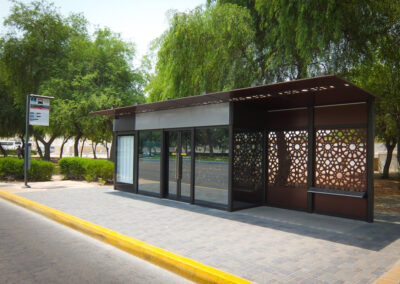 Abu Dhabi AC Bus Shelters