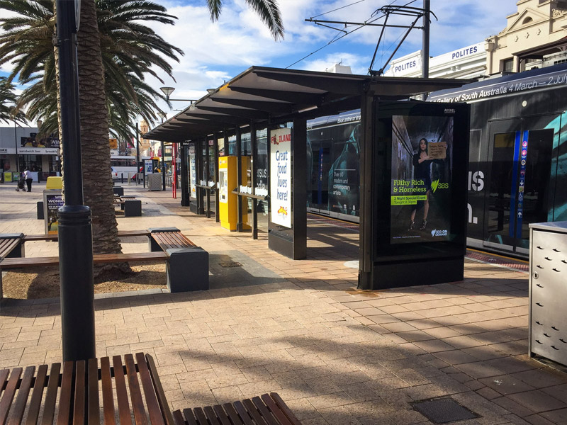 Adelaide Evo Bus Shelters